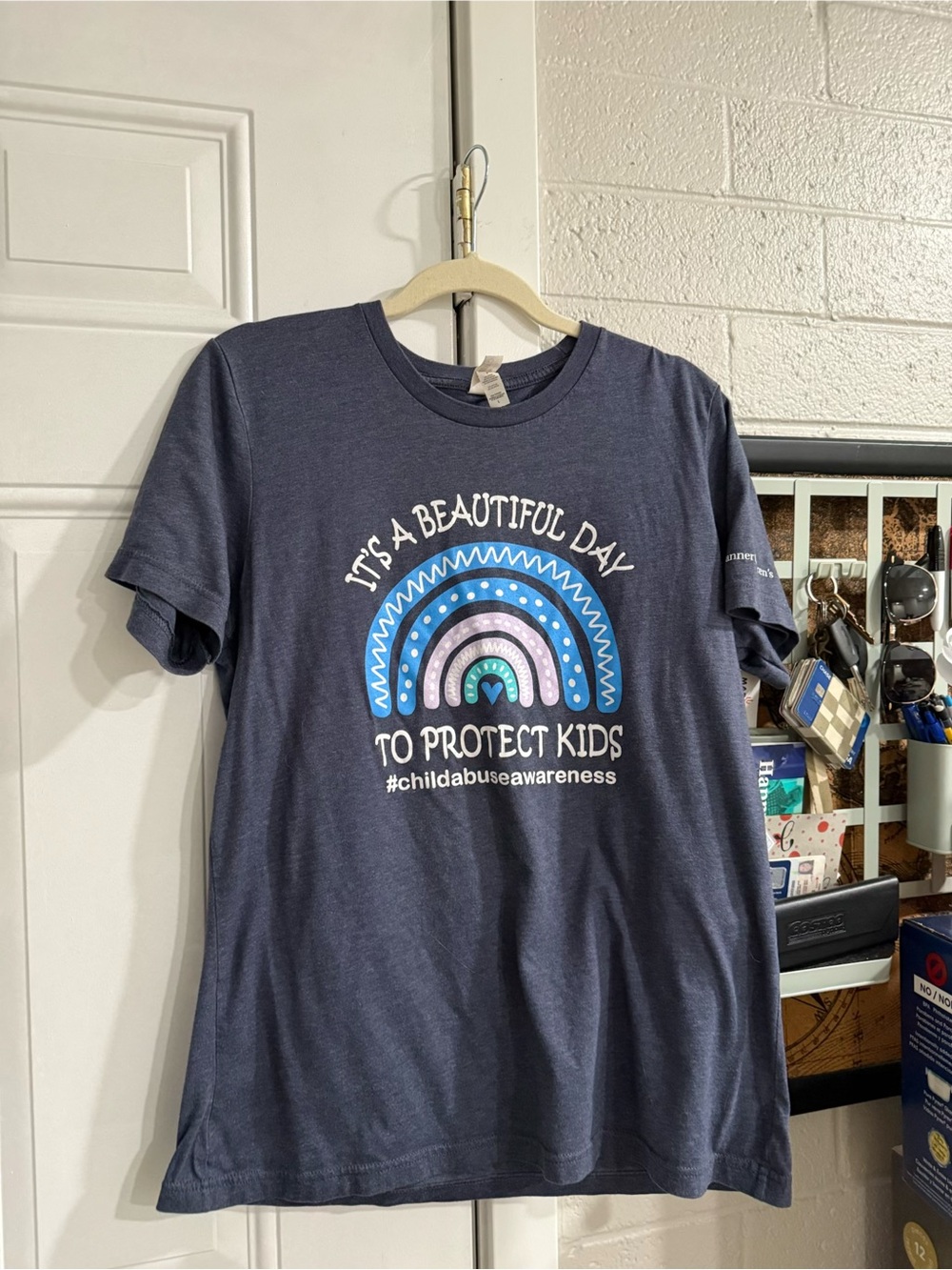 Banner Health Navy Blue 'It's A Beautiful Day' Awareness Tee